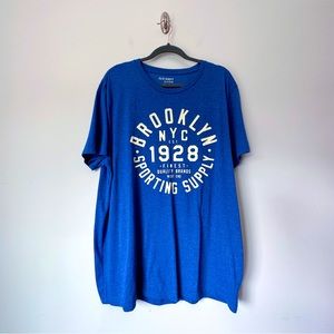 Old Navy Blue Brooklyn Graphic T-Shirt